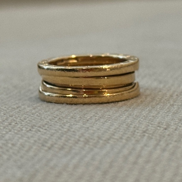Vintage⭐️Bvlgari Bulgari⭐️B.Zero1 18KT Yellow Gold Ring - Picture 6 of 14